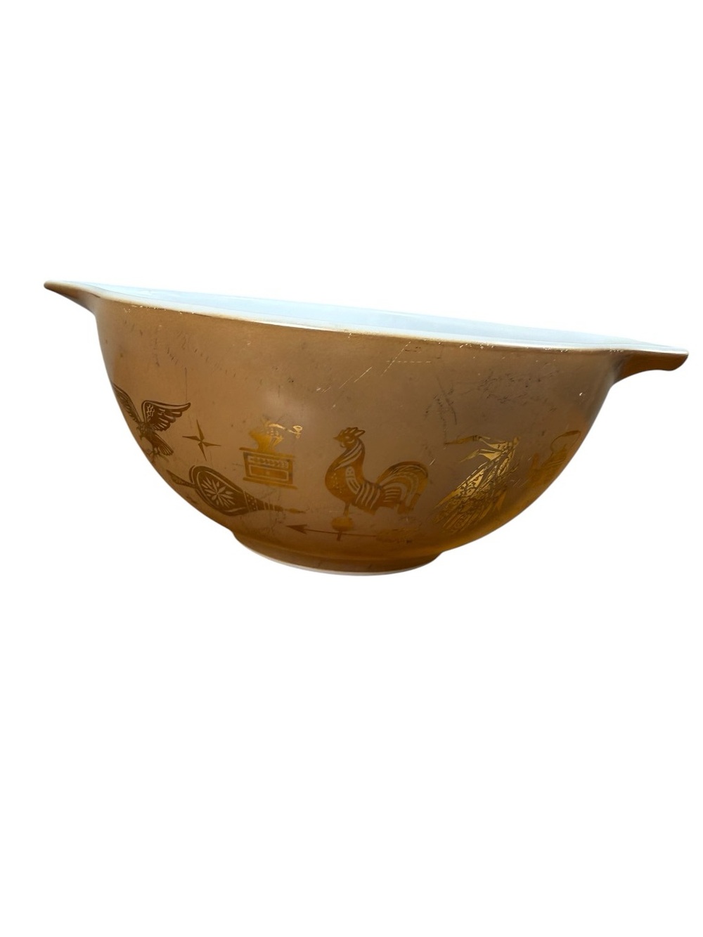 Vintage Pyrex Early American Cinderella Mixing Bowl